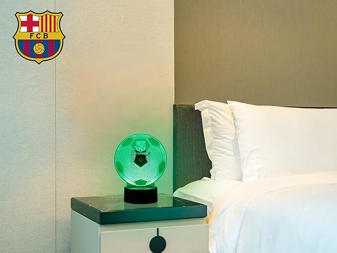 Reloj LED F.C. Barcelona metacrilato