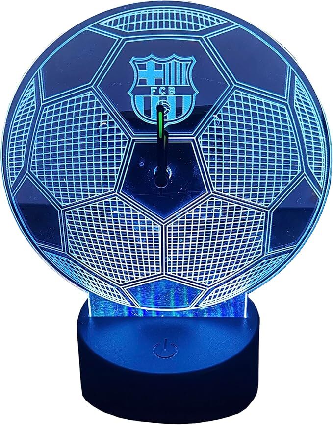Reloj LED F.C. Barcelona metacrilato