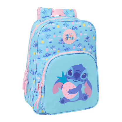 Mochila Waves Stitch Disney 34cm adaptable