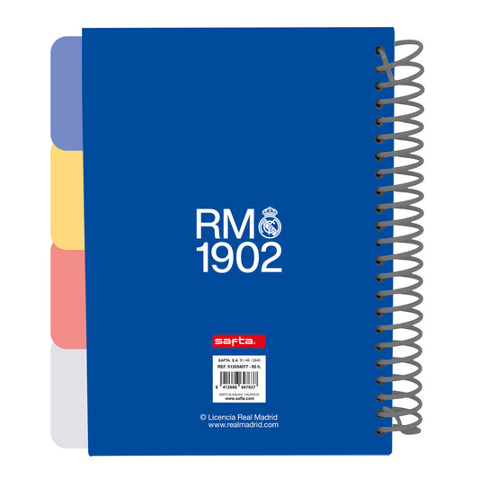 Cuaderno A5 Real Madrid 26/27