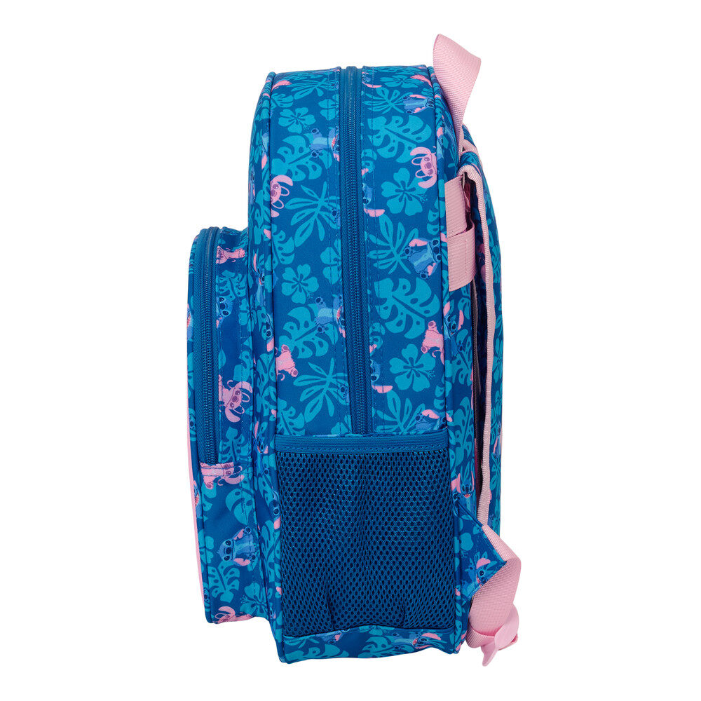Mochila Angel & Stitch Disney 34cm adaptable