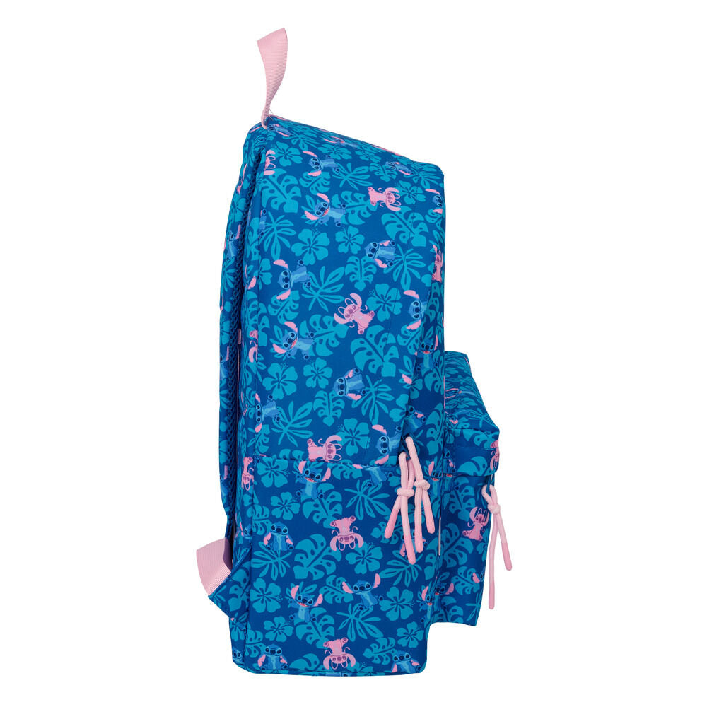 Mochila Angel & Stitch Disney 42cm