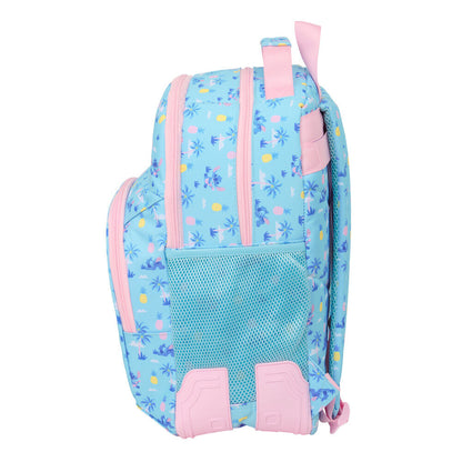 Mochila Waves Stitch Disney 42cm adaptable