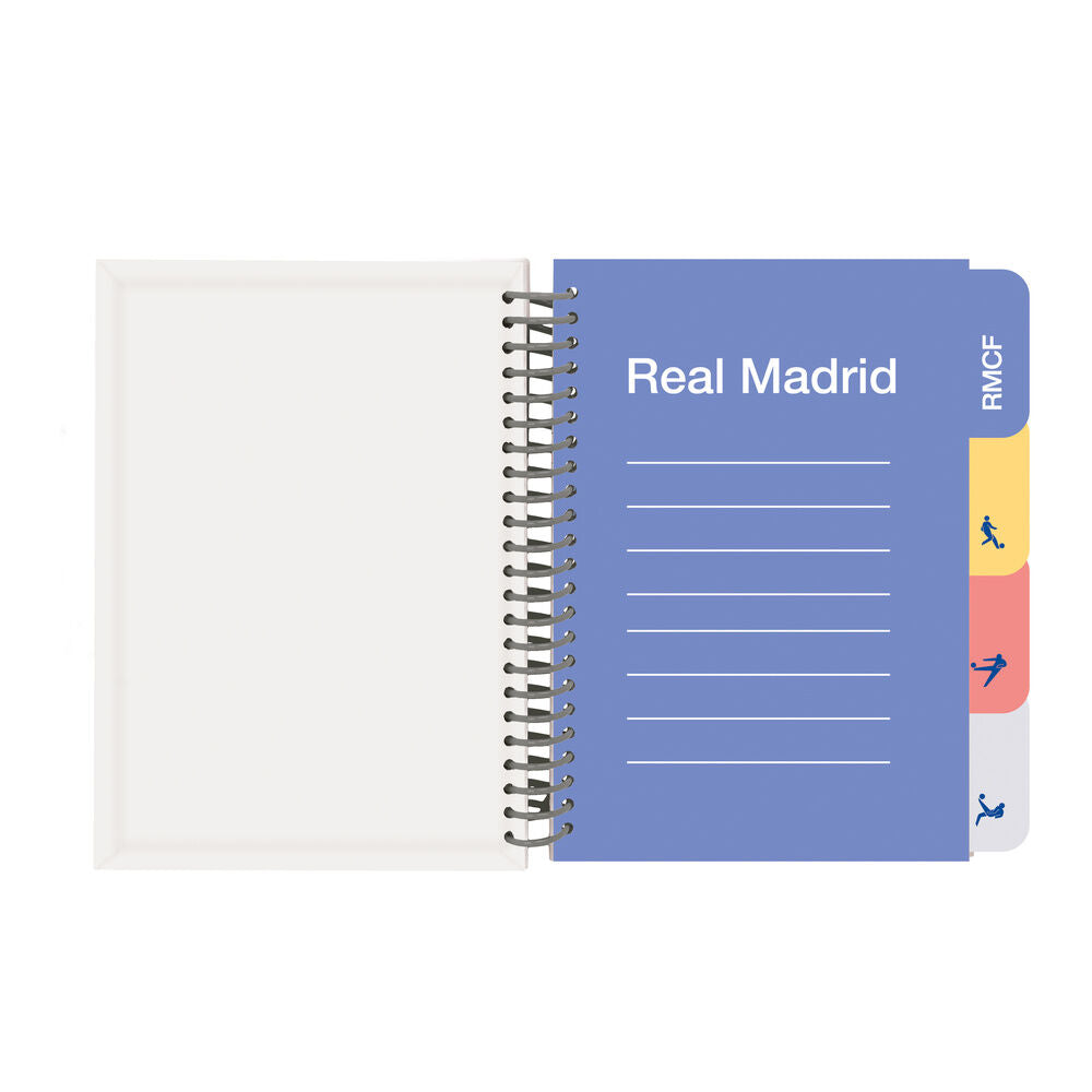 Cuaderno A5 Real Madrid 26/27
