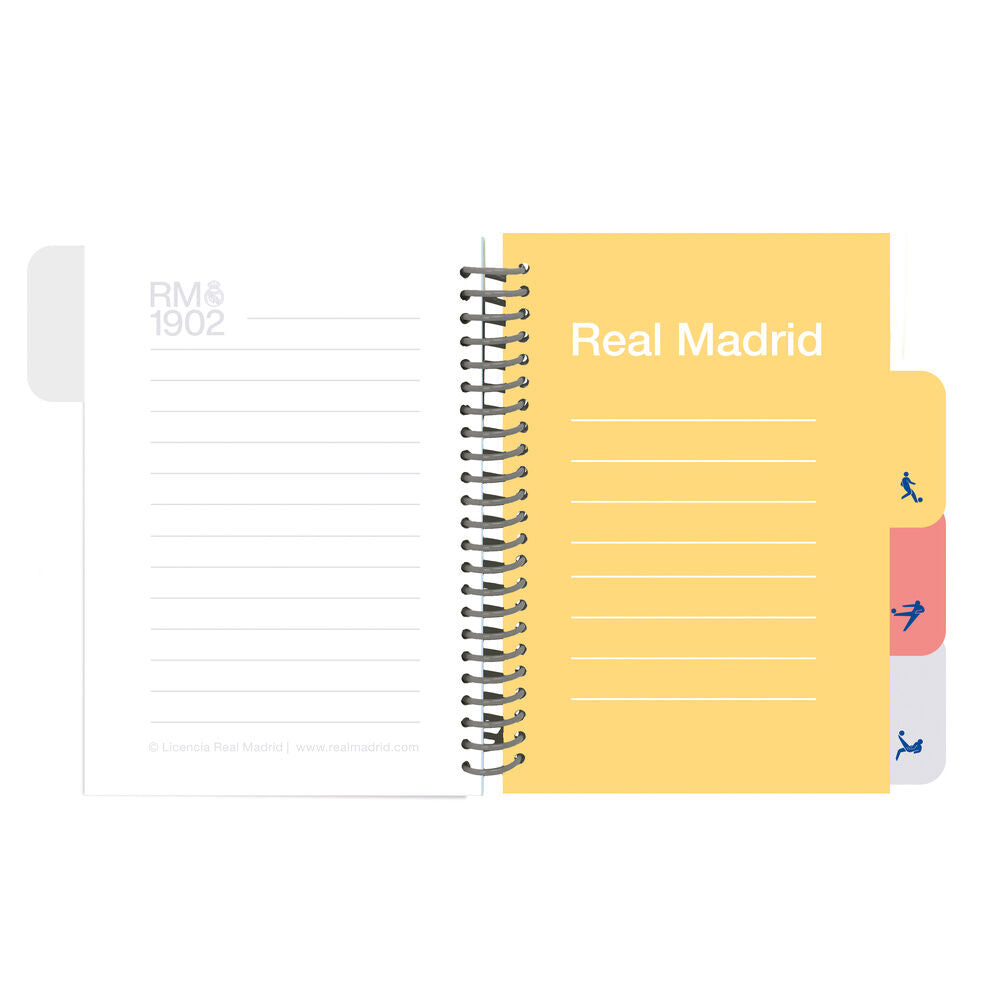 Cuaderno A5 Real Madrid 26/27