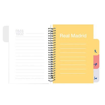 Cuaderno A5 Real Madrid 26/27