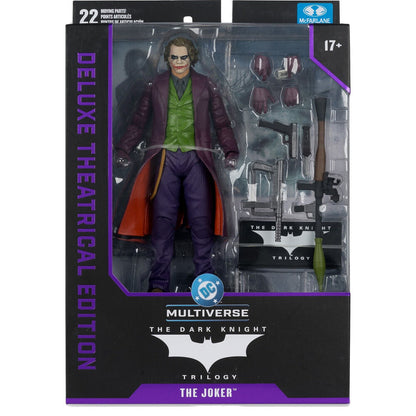 Figura The Joker Deluxe Theatrical Edition Batman The Dark Knight Rises DC Comics 18cm