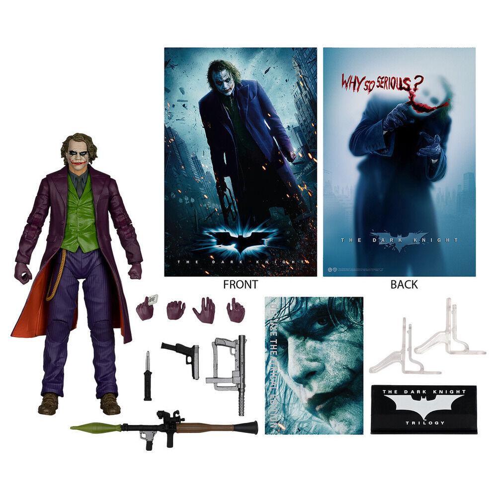 Figura The Joker Deluxe Theatrical Edition Batman The Dark Knight Rises DC Comics 18cm