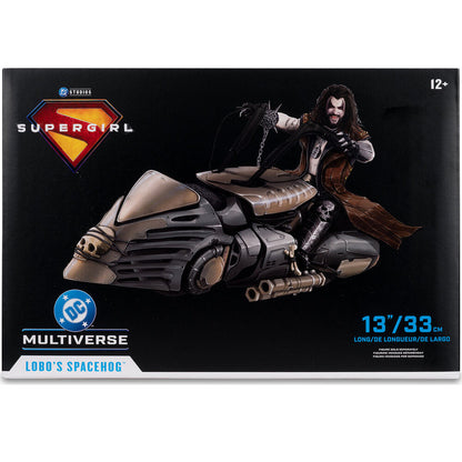 Figura Vehiculo Lobo's Spacehog Supergirl DC Comics 33cm