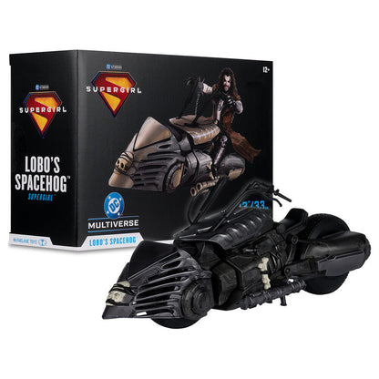 Figura Vehiculo Lobo's Spacehog Supergirl DC Comics 33cm
