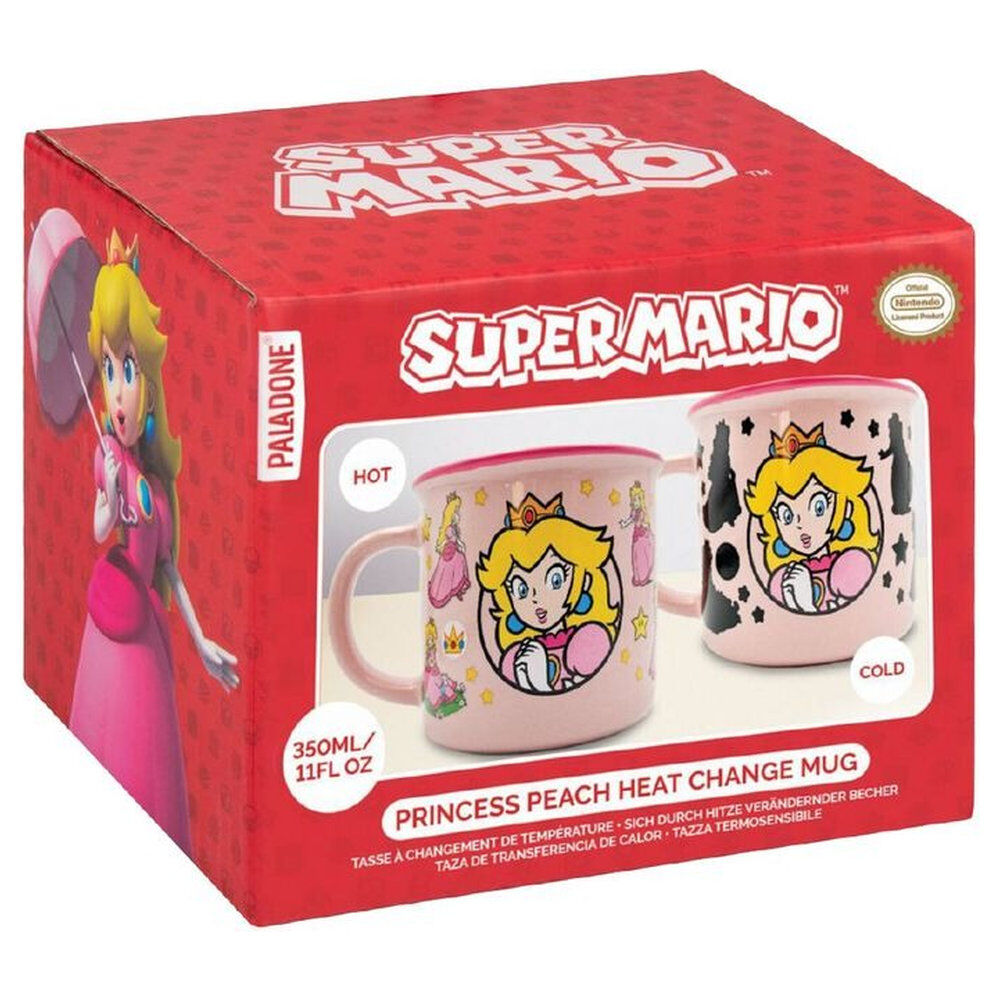 Taza termica Princess Peach Super Mario 350ml