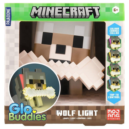 Lampara Wolf GloBuddies Minecraft