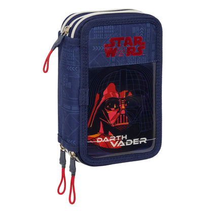 Portatodo Darth Vader Star Wars triple 37pzs