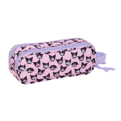 Portatodo Kuromi Hello Kitty doble