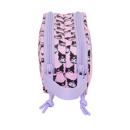Portatodo Kuromi Hello Kitty doble