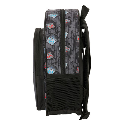 Mochila Graffiti Minecraft 34cm adaptable