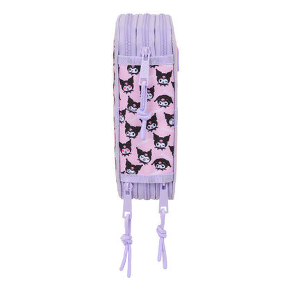 Portatodo Kuromi Hello Kitty triple 37pzs