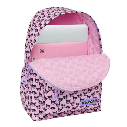 Mochila portatil Kuromi Hello Kitty 43cm