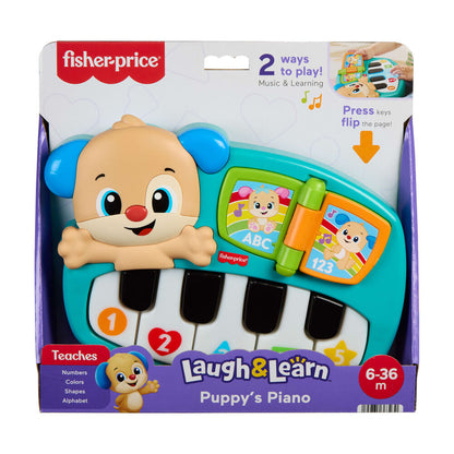 Piano Perrito Rie y Aprende