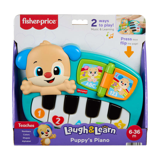 Piano Perrito Rie y Aprende