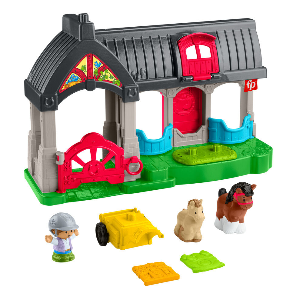 Establo Nuestros Amigos los Caballos Little People Collector