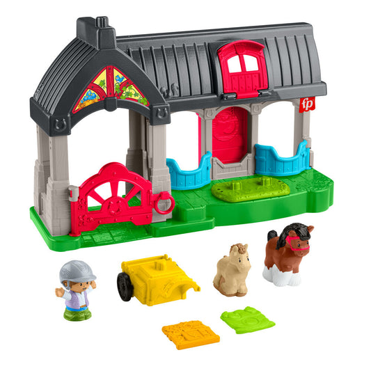 Establo Nuestros Amigos los Caballos Little People Collector