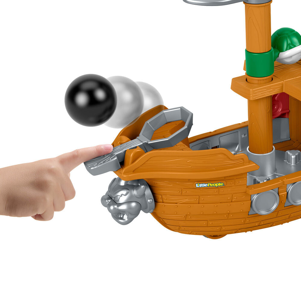 Barco Bowser My Mario - Mario Bros Little People Collector