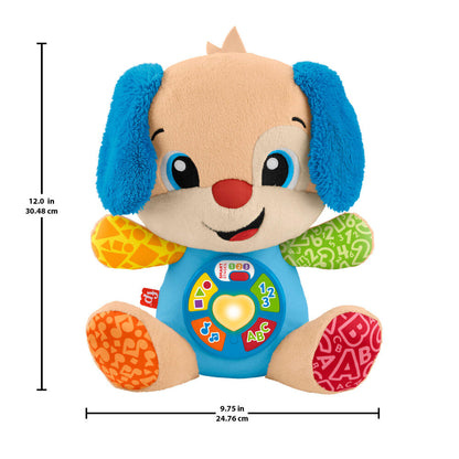 Peluche Perrito Aprende Conmigo Rie y Aprende