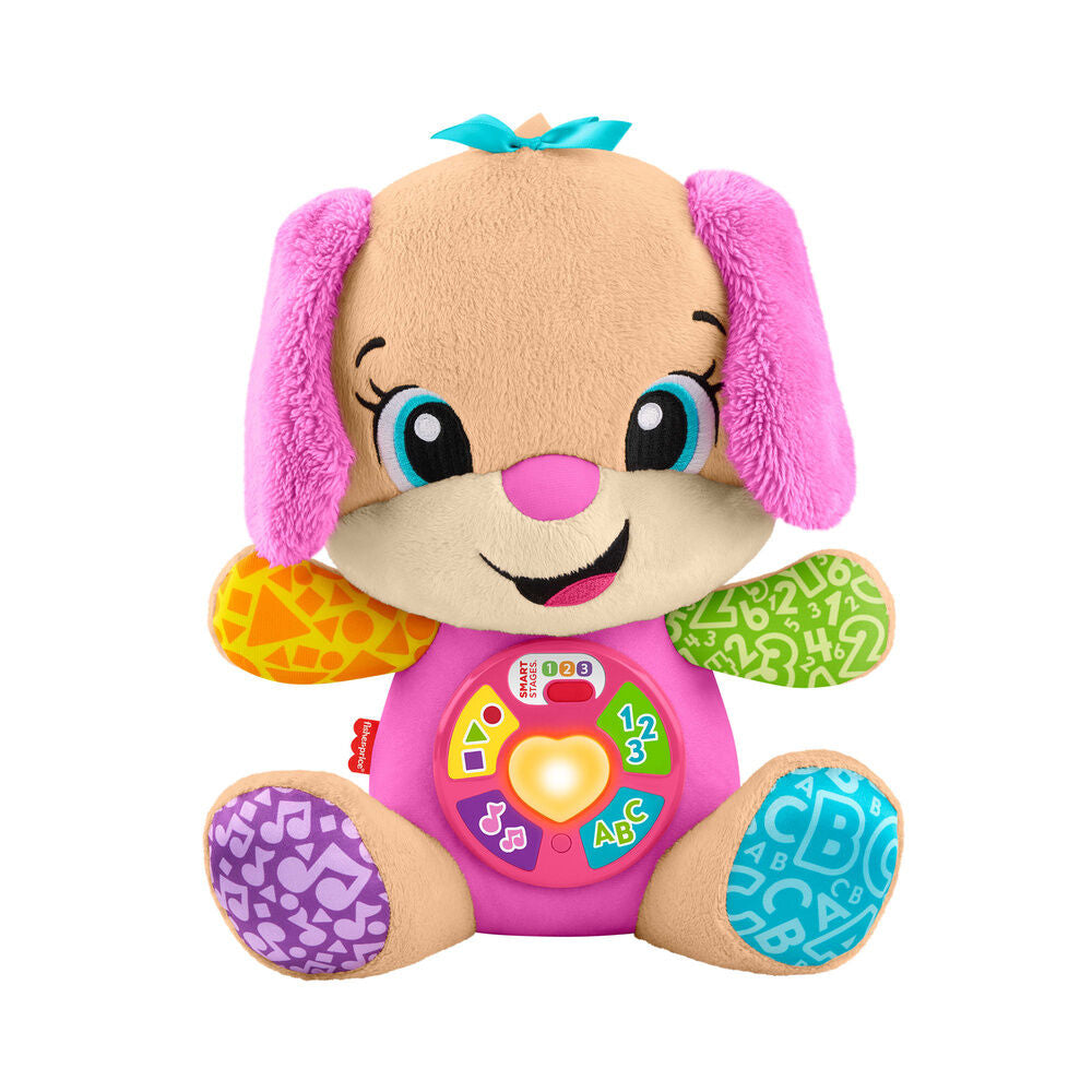 Peluche Perrita Aprende Conmigo Rie y Aprende