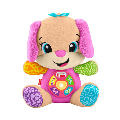Peluche Perrita Aprende Conmigo Rie y Aprende