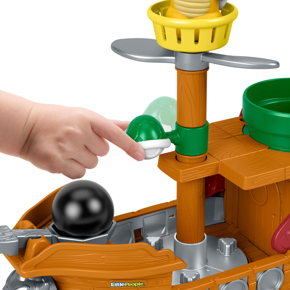 Barco Bowser My Mario - Mario Bros Little People Collector