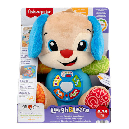Peluche Perrito Aprende Conmigo Rie y Aprende