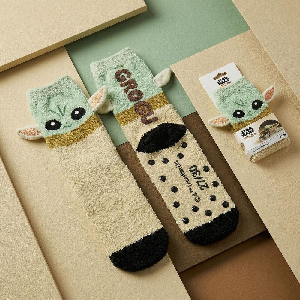 Calcetines antideslizante Baby Yoda The Mandalorian Star Wars