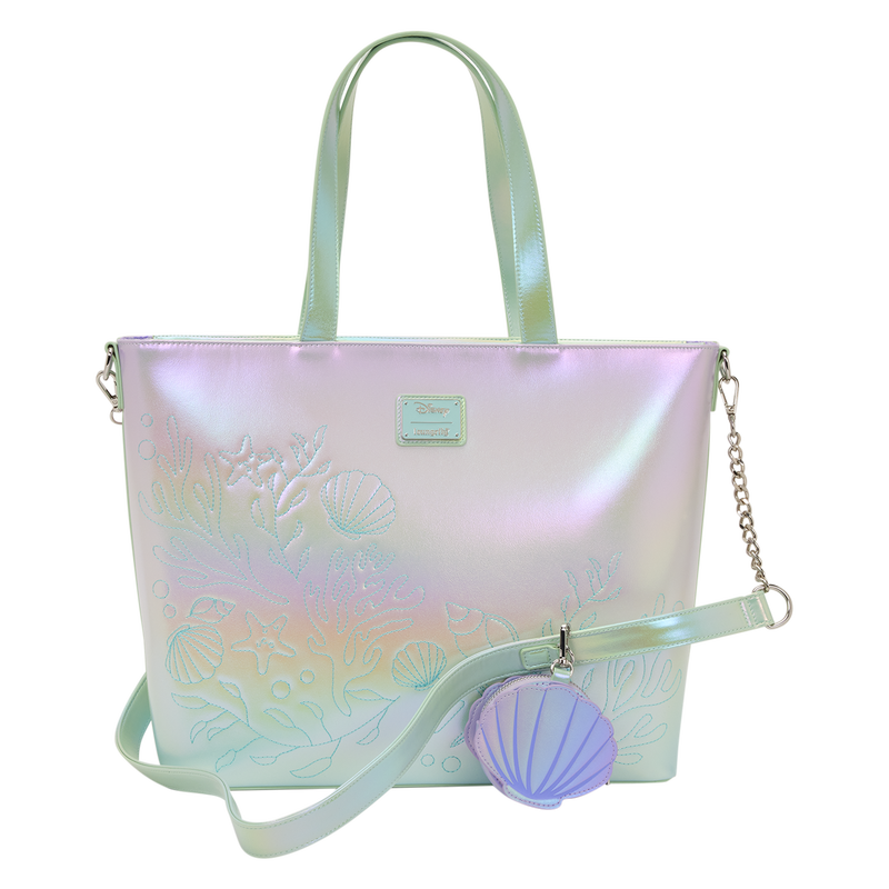 Bolso + monedero Ariel, Flounder y Sebastian La Sirenita Disney Loungefly