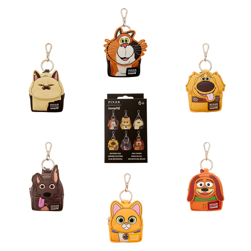 Llavero mini mochila Mystery Dogs & Cats Disney Pixar Loungefly