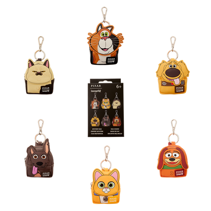 Llavero mini mochila Mystery Dogs & Cats Disney Pixar Loungefly
