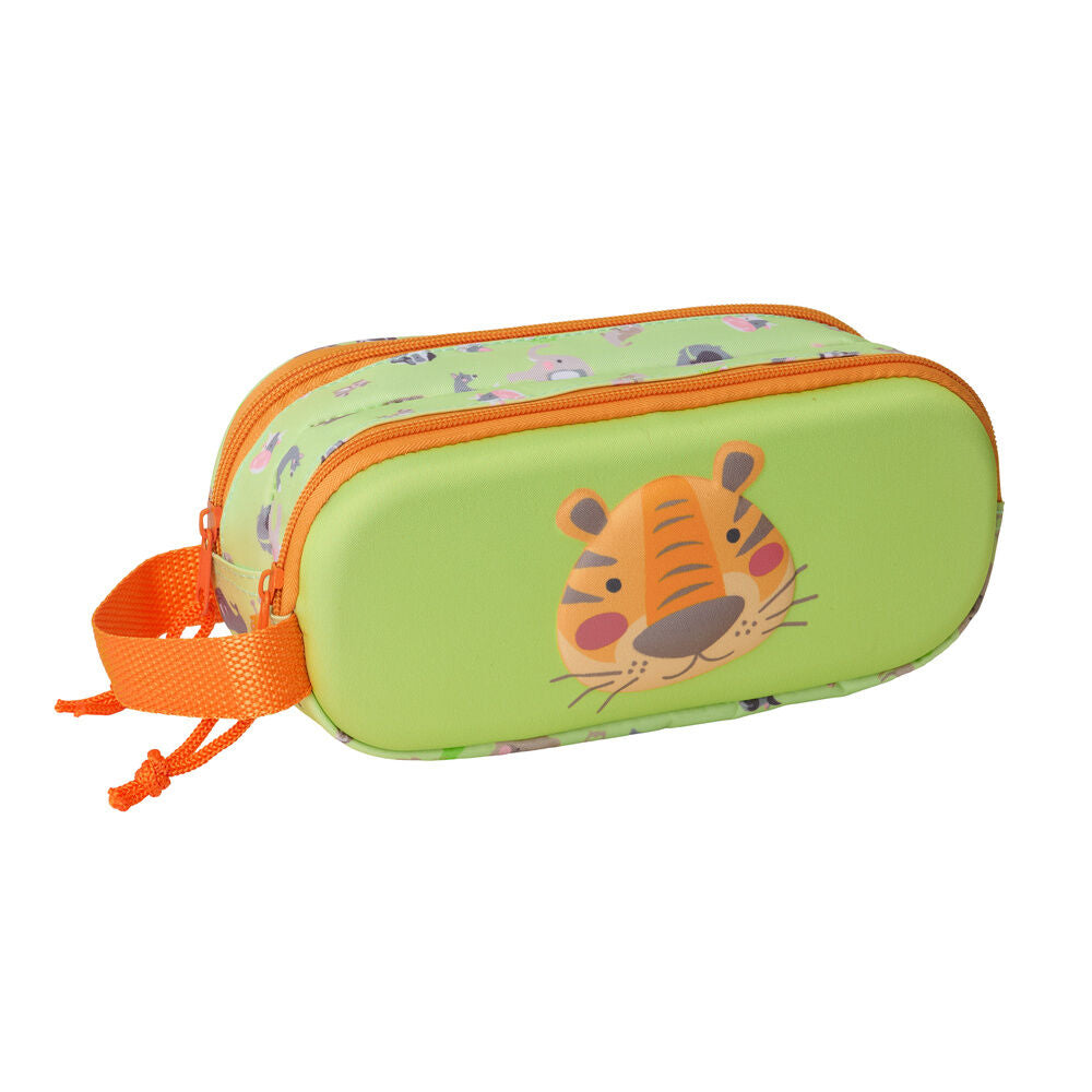 Portatodo 3D Tigre doble
