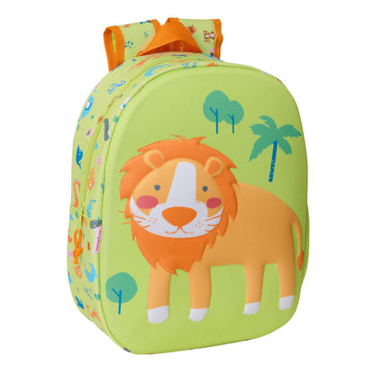 Mochila 3D Leon 33cm