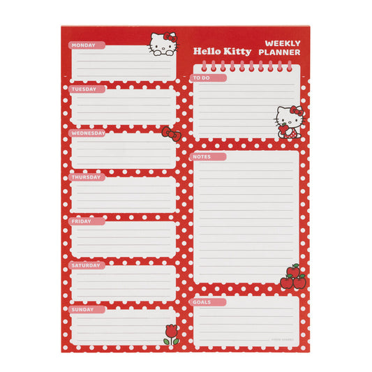 Planificador semanal Hello Kitty