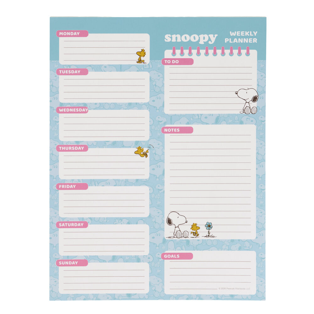 Planing semanal Snoopy