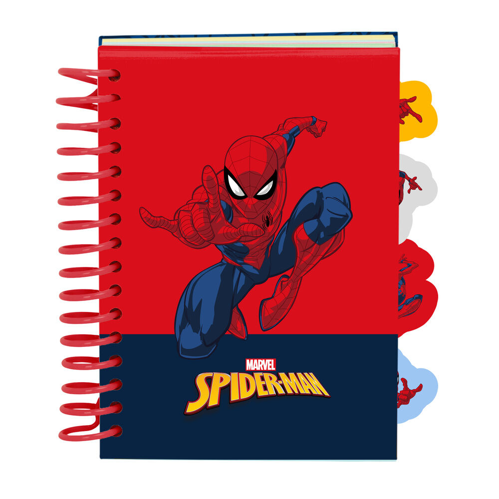 Cuaderno A6 Spiderman Marvel