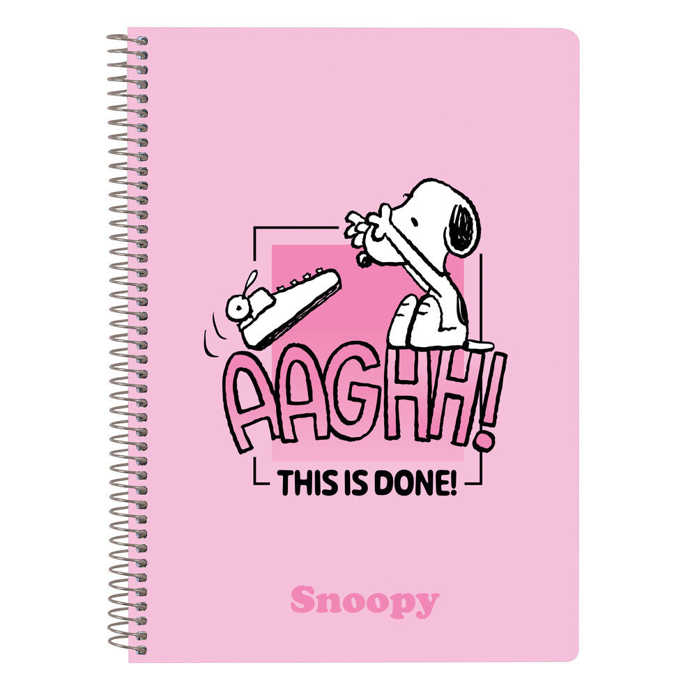 Cuaderno A5 Snoopy