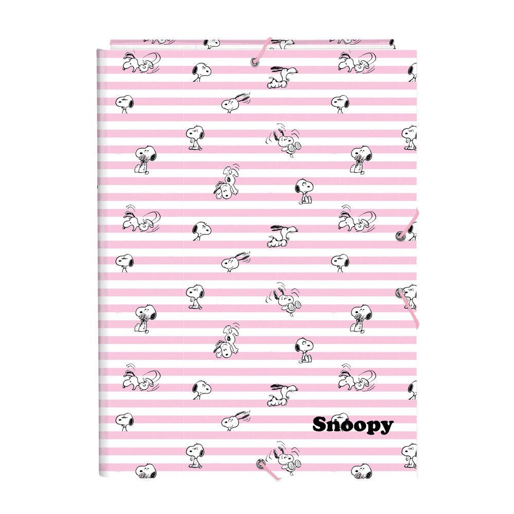 Carpeta A4 solapas Snoopy