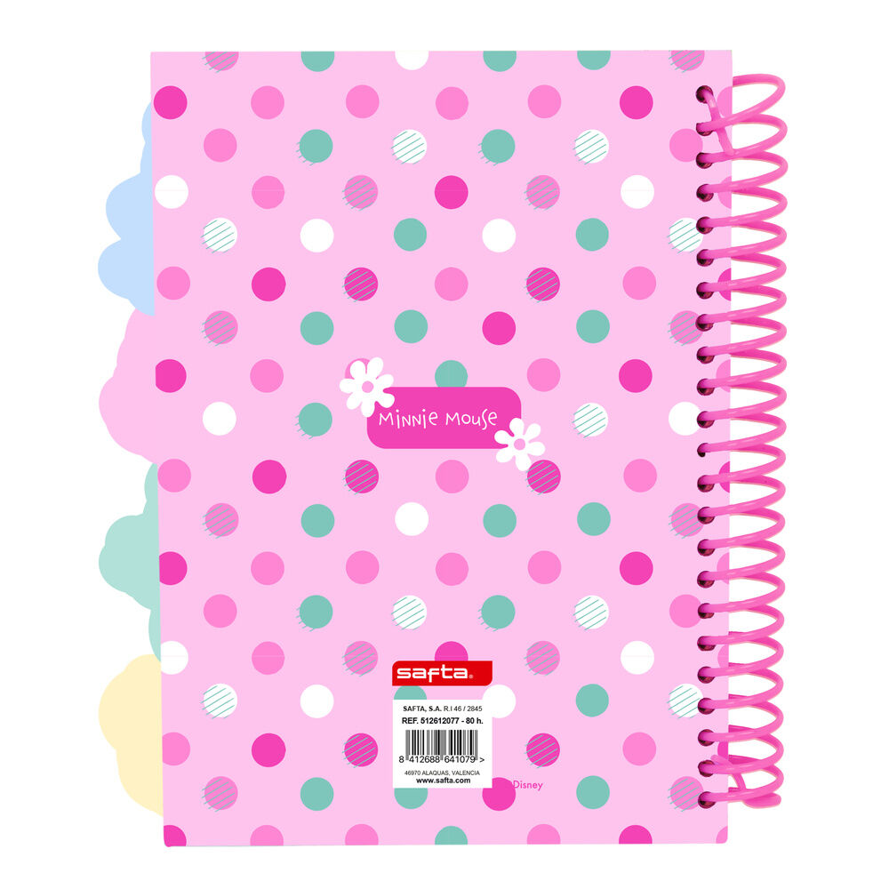 Cuaderno A5 Minty Minnie Disney