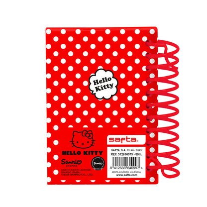 Cuaderno A7 Hello Kitty