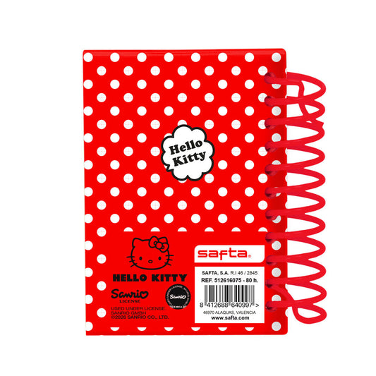 Cuaderno A7 Hello Kitty