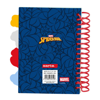 Cuaderno A6 Spiderman Marvel