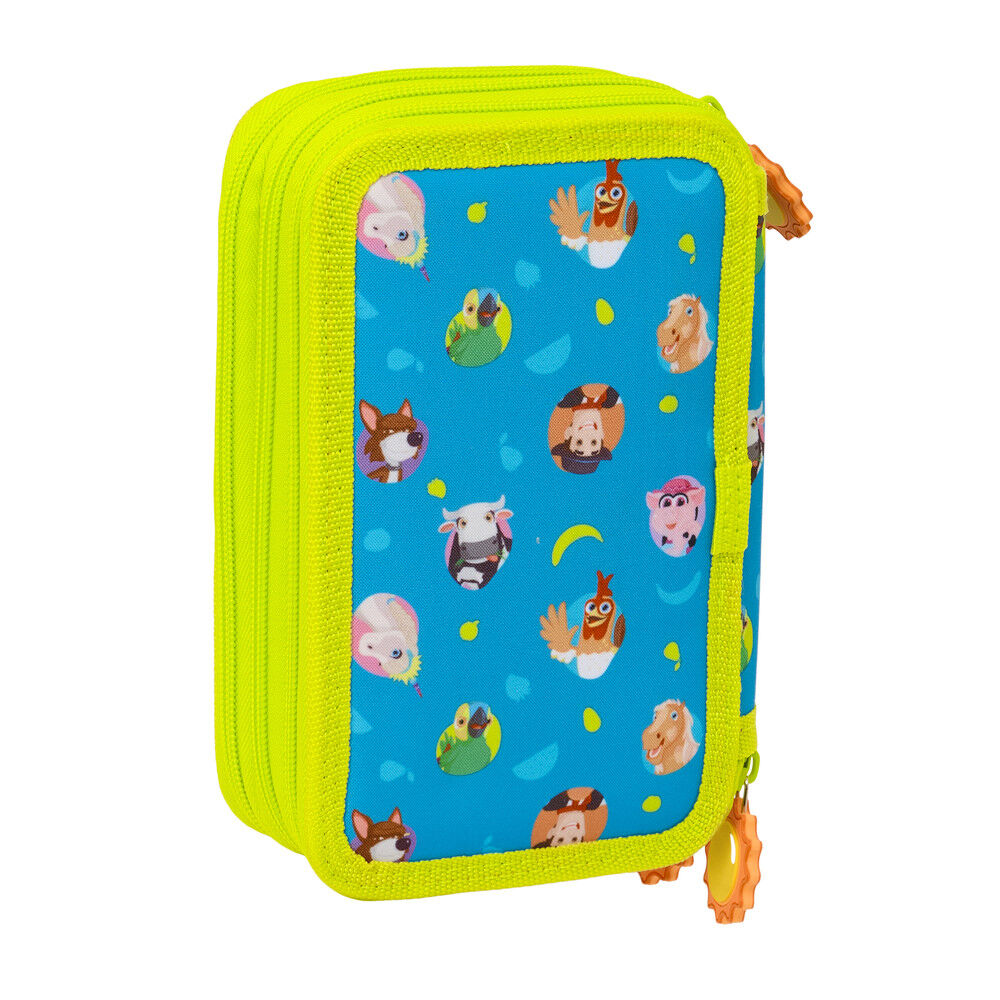 Plumier La Granja de Zenon triple 37pzs