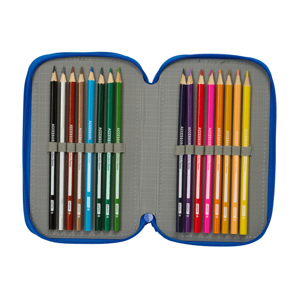 Plumier Baby F.C. Barcelona triple 37pzs