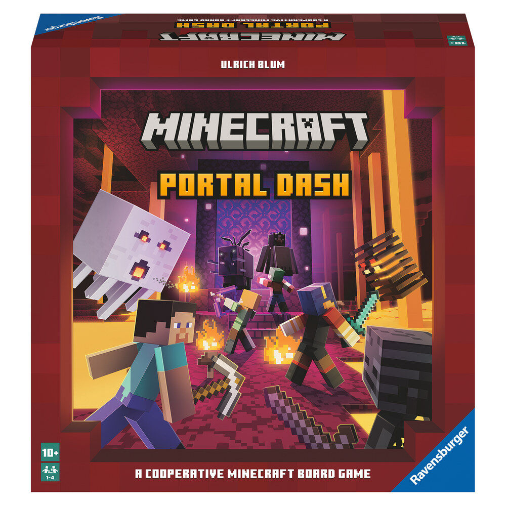 Juego de mesa Portal Dash Minecraft